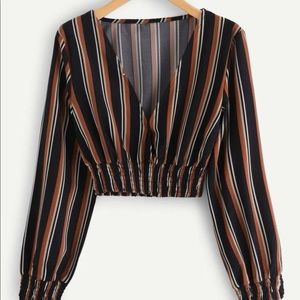 Long Sleeve Crop Top